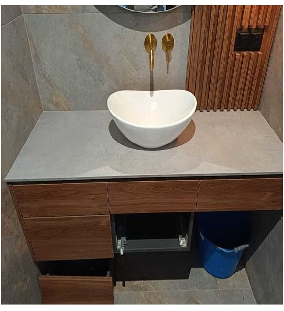 Badezimmerarbeitsplatte