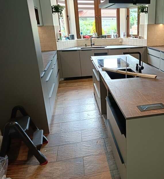 Küchenarbeitsplatten aus Dekton Laurent 2 cm