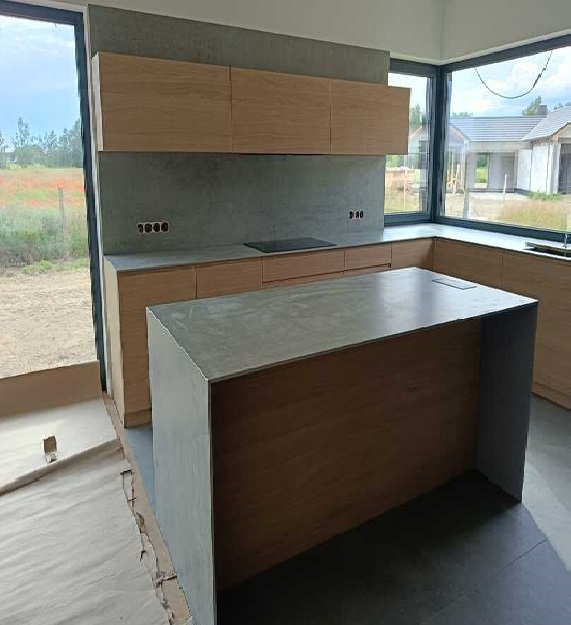 Küchenarbeitsplatten aus Dekton Kreta