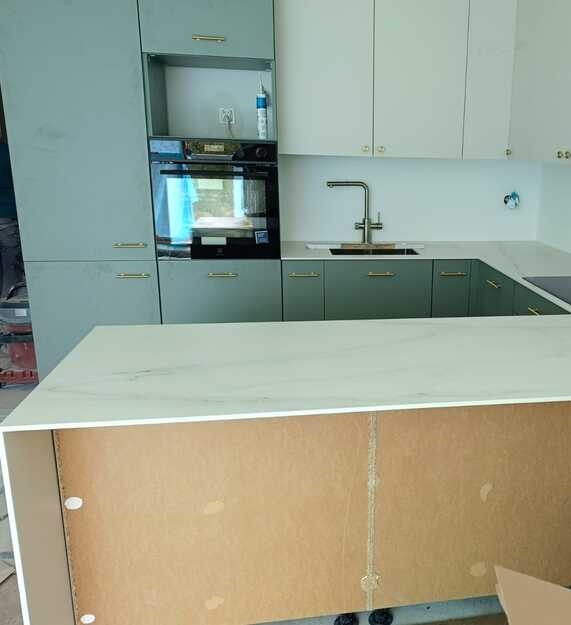 Küchenarbeitsplatten aus Calacatta Lincoln Gold