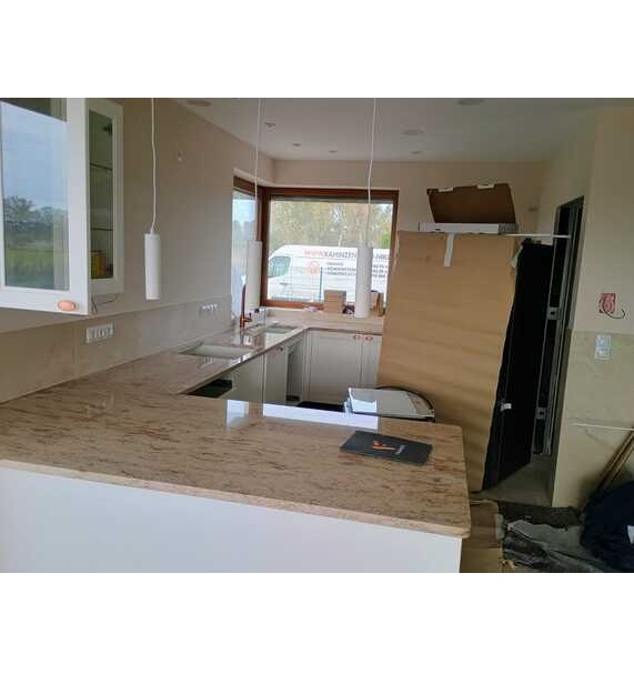 Küchenarbeitsplatte aus Granit Ivory Brown