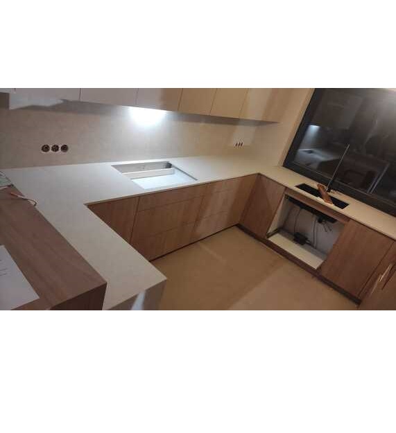 Arbeitsplatten aus Keramik Dekton Nebbia