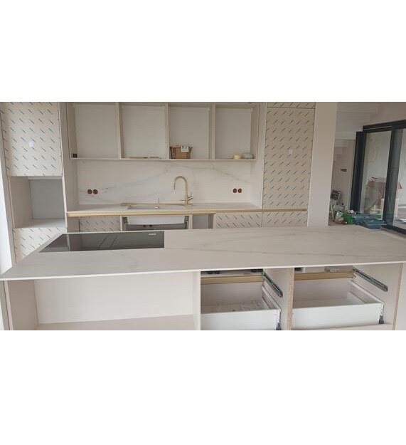 Küchenarbeitsplatten aus Keramik Laminam Calacatta Lincoln Gold
