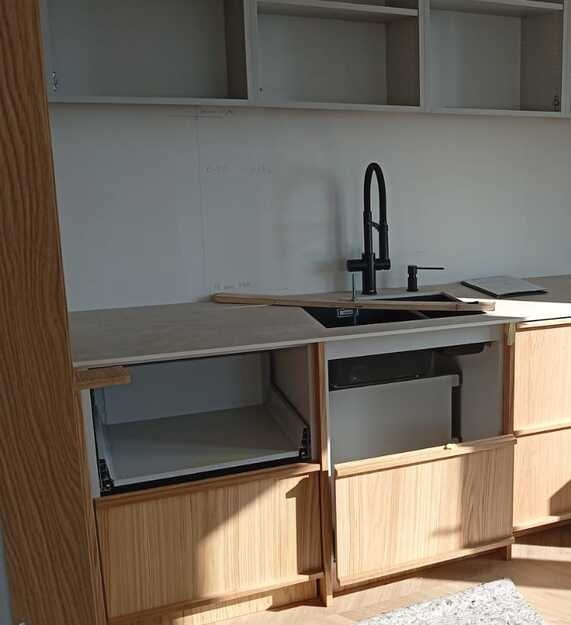 Küchenarbeitsplatten aus Laminam Diamond Cream