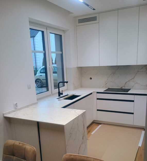 Küchenarbeitsplatten aus Keramik Franko White Gold