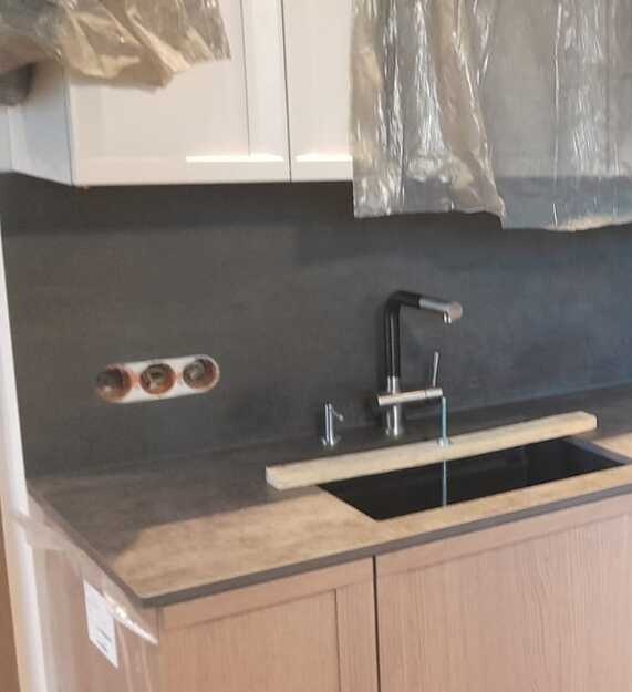 Küchenarbeitsplatten aus Keramik Neolith Iron Grey