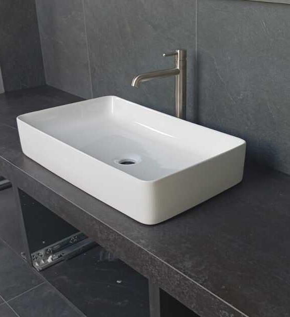 Waschtischplatten aus Florim Metal Burnished