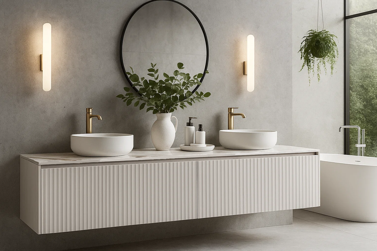 Keramik-Waschtischplatte nach Maß – Franko Orivian