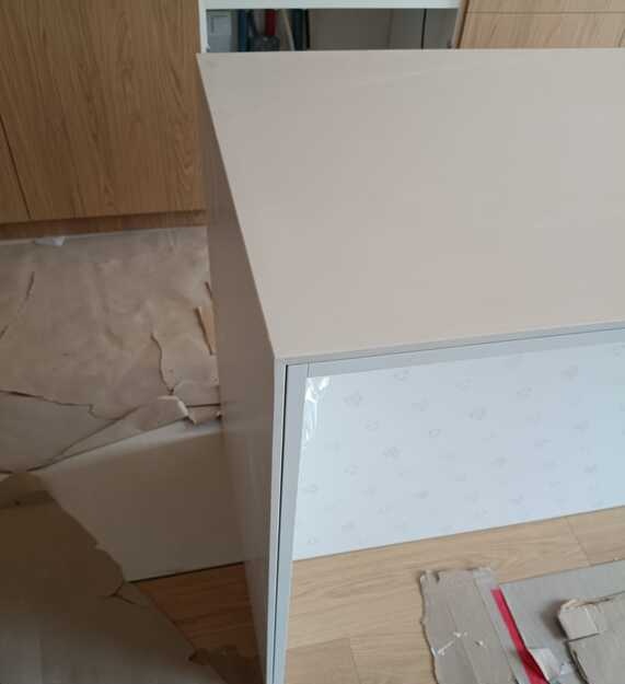 Küchenarbeitsplatten aus Keramik Franko Cristallo Bianco