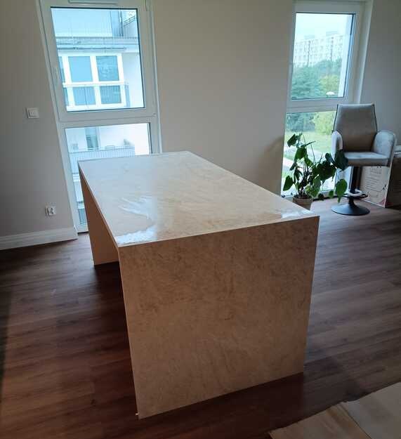 Küchenarbeitsplatten aus Feinsteinzeug Franko Taj Mahal Extra