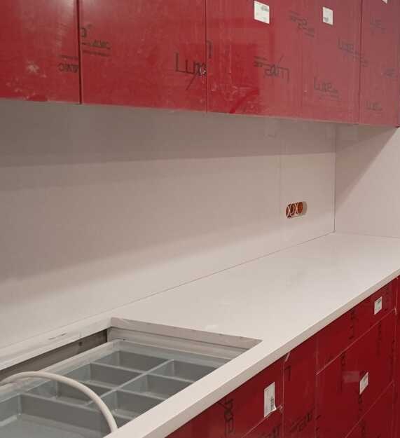 Küchenarbeitsplatten aus Konglomerat Silestone Blanco Norte