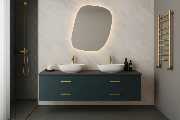 Keramik-Waschtischplatte nach Maß – Franko Etravia