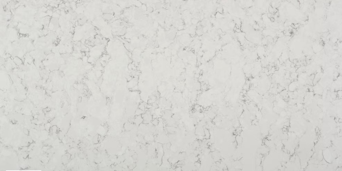 Silestone Blanco Orion küchenarbeitsplatte aus Konglomerat nach Maß, Grau, Weiß – Poliert
