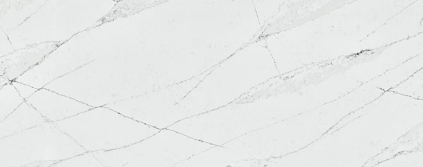 Badezimmerarbeitsplatte aus weißem Konglomerat Silestone Ethereal Noctis - matt