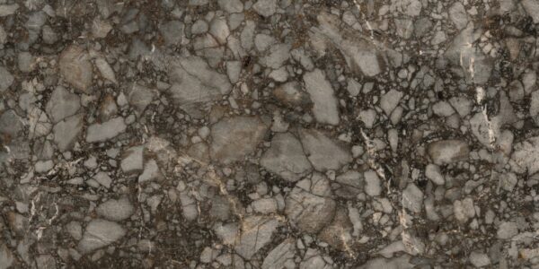 Badezimmerarbeitsplatte aus brauner Keramik Florim Marble River - Poliert