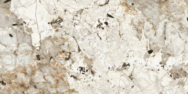 Badezimmerarbeitsplatte aus brauner Keramik Florim Marble Tundra - Poliert