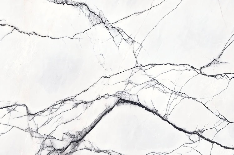 Florim Marble Breach küchenarbeitsplatte aus Keramik nach Maß, Weiß – Matt