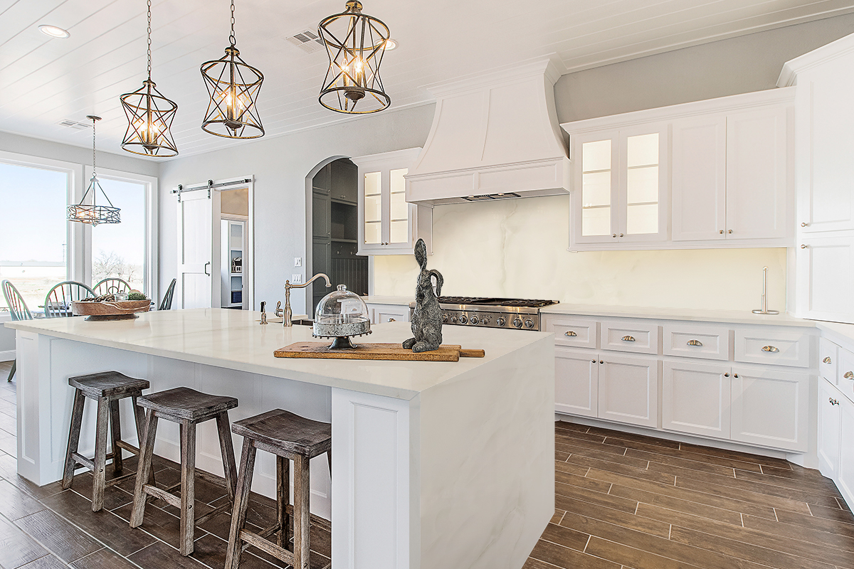 Küchenarbeitsplatte aus Keramik nach Maß, Perlfarben – Franko Onice Bianco – soft touch