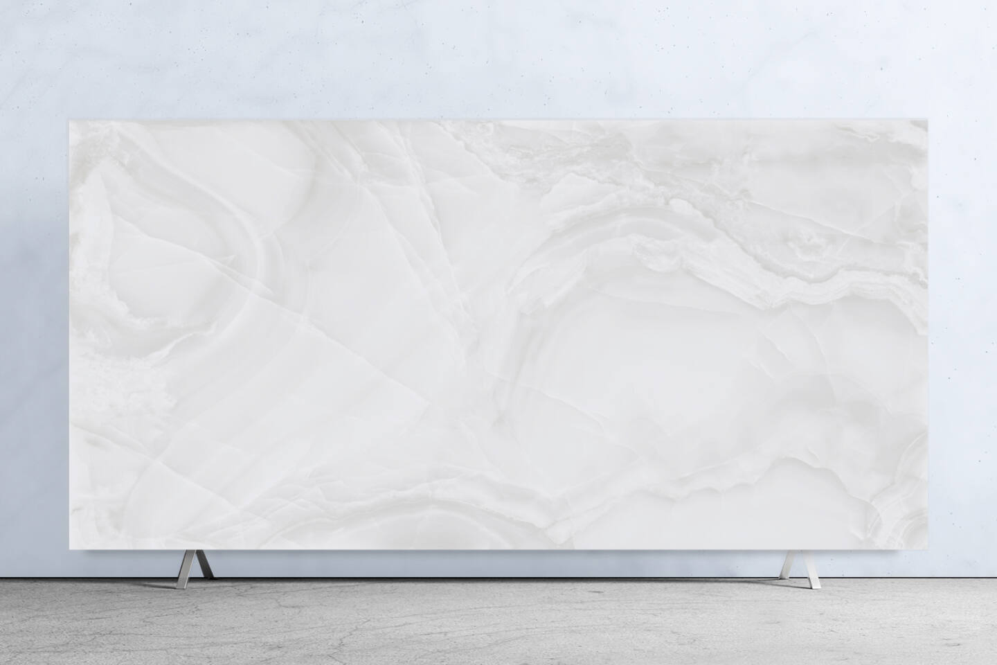 Küchenarbeitsplatte aus Keramik nach Maß, Perlfarben – Franko Onice Bianco – soft touch