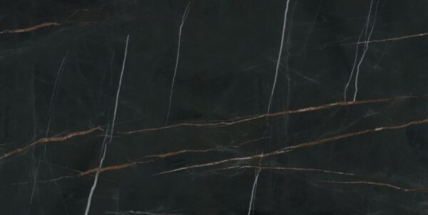 Küchenarbeitsplatte aus Keramik nach Maß, Schwarz – Franko Sahara Classic – poliert