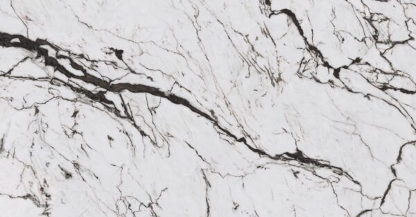 Neolith San Simone küchenarbeitsplatte aus Keramik nach Maß, Weiß – Silk
