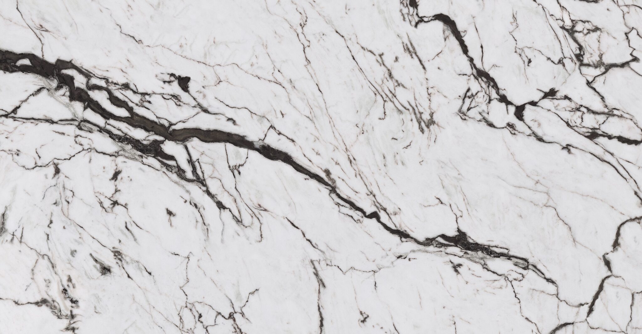 Neolith San Simone küchenarbeitsplatte aus Keramik nach Maß, Weiß – Silk