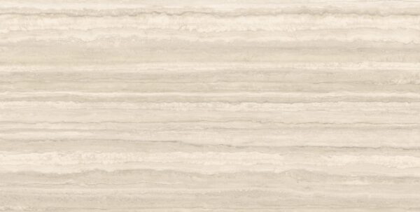 Küchenarbeitsplatte aus Großkeramikplatte, Beige, Grau – Franko Travertino Classico – matt