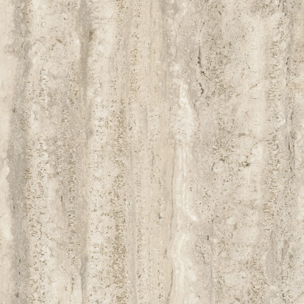 Küchenarbeitsplatte aus Großkeramikplatte, Beige, Cremefarben – Franko Travertino Crema – brushed