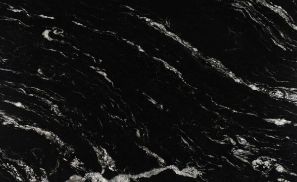 Küchenarbeitsplatte aus Granit nach Maß, Schwarz – Cosmic Black - Poliert