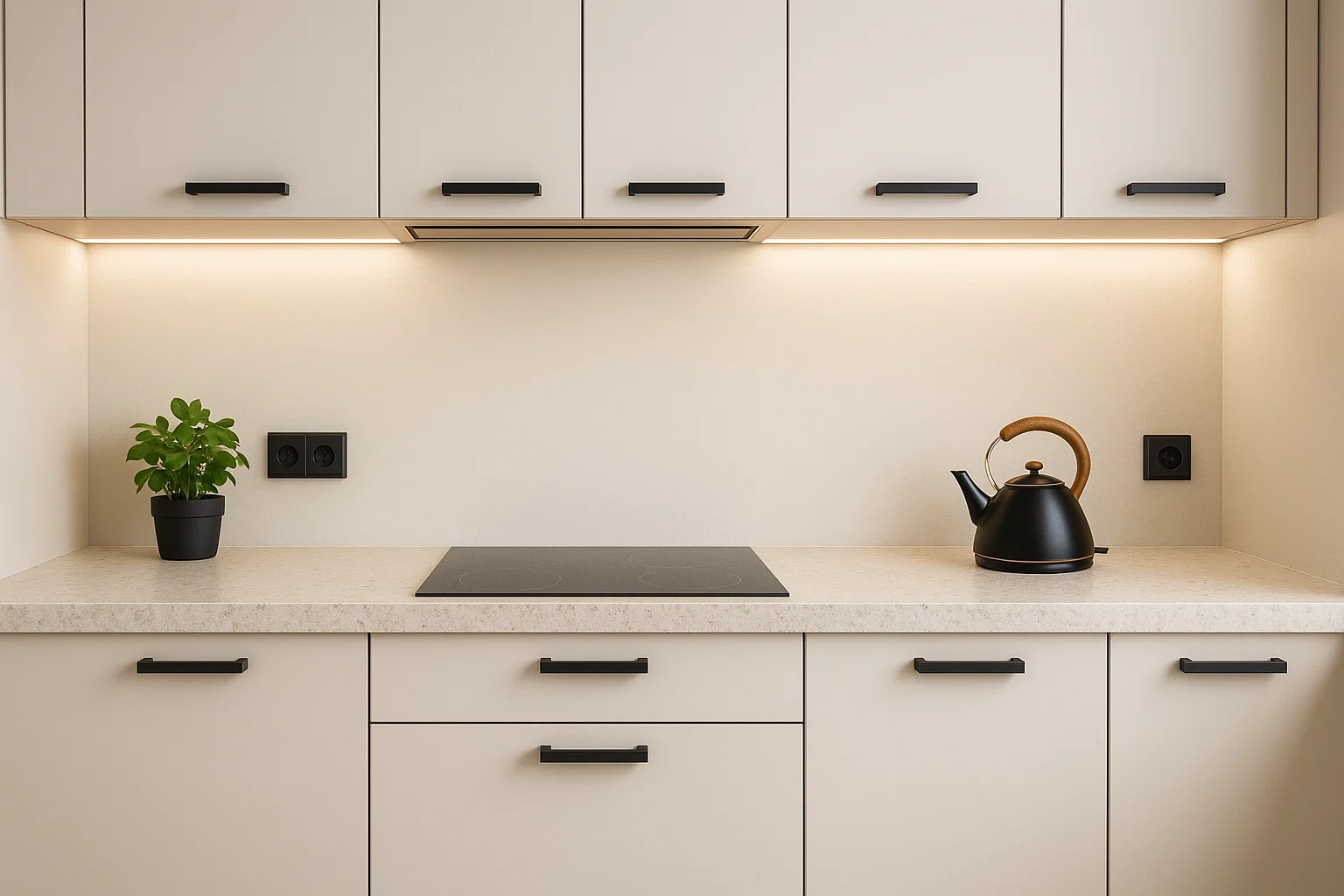 Küchenarbeitsplatte aus Keramik nach Maß, Hellgrau – Franko Jurassic – Structured