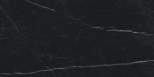 Florim Marble Marquinia küchenarbeitsplatte aus Keramik nach Maß, Schwarz – Poliert