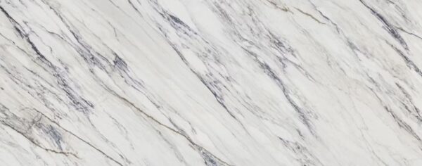 Dekton Trance küchenarbeitsplatte aus Keramik nach Maß, Weiß, Grau - Poliert