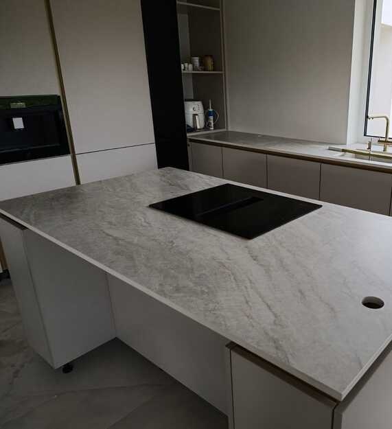 Küchenarbeitsplatten aus Keramik Laminam Taj Mahal