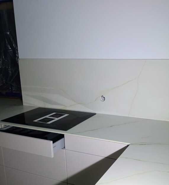 Küchenarbeitsplatten aus Laminam Diamond Cristallo Gold