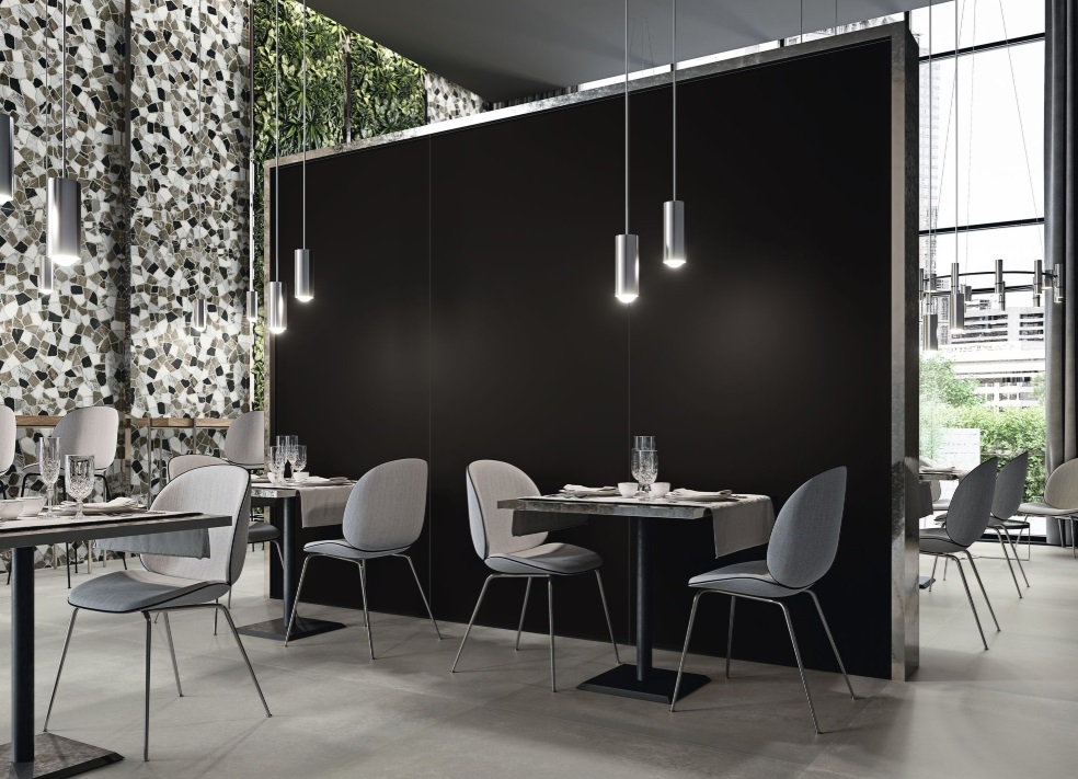 Großformatfliese Baldocer Black 120x260cm 6 mm