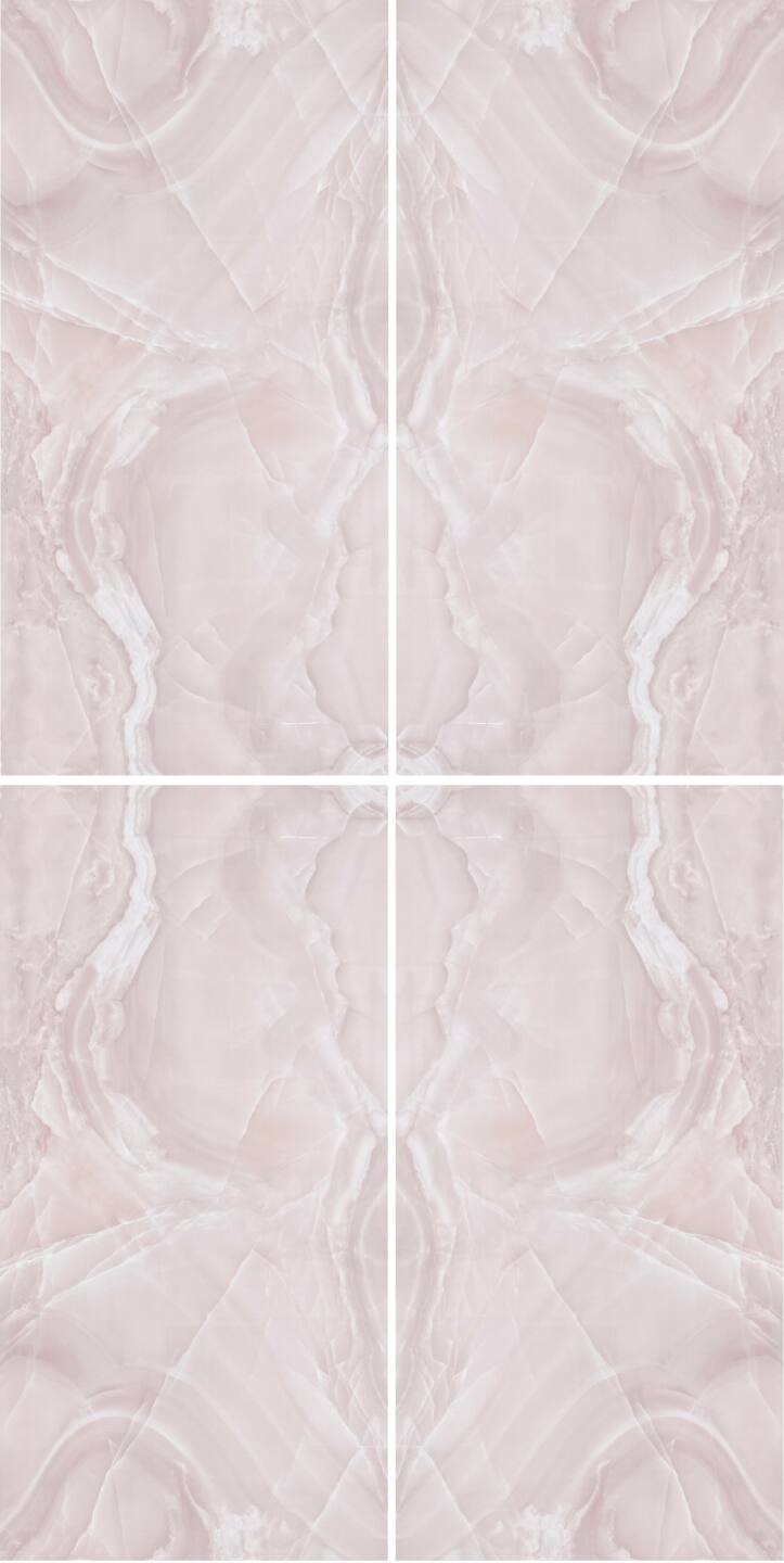 Großkeramikplatten 320 x 160 cm Franko Crystal Rose für Arbeitsplatte und Verkleidung