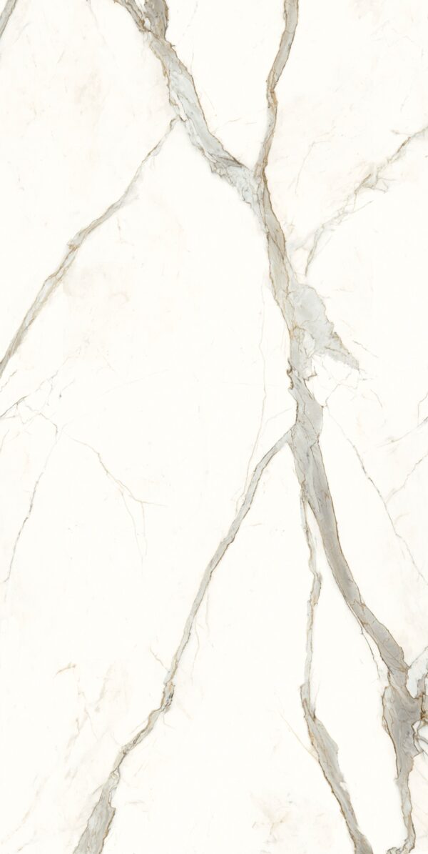 Großkeramikplatten 320 x 160 cm Franko Calacatta Donatello für Arbeitsplatte und Verkleidung