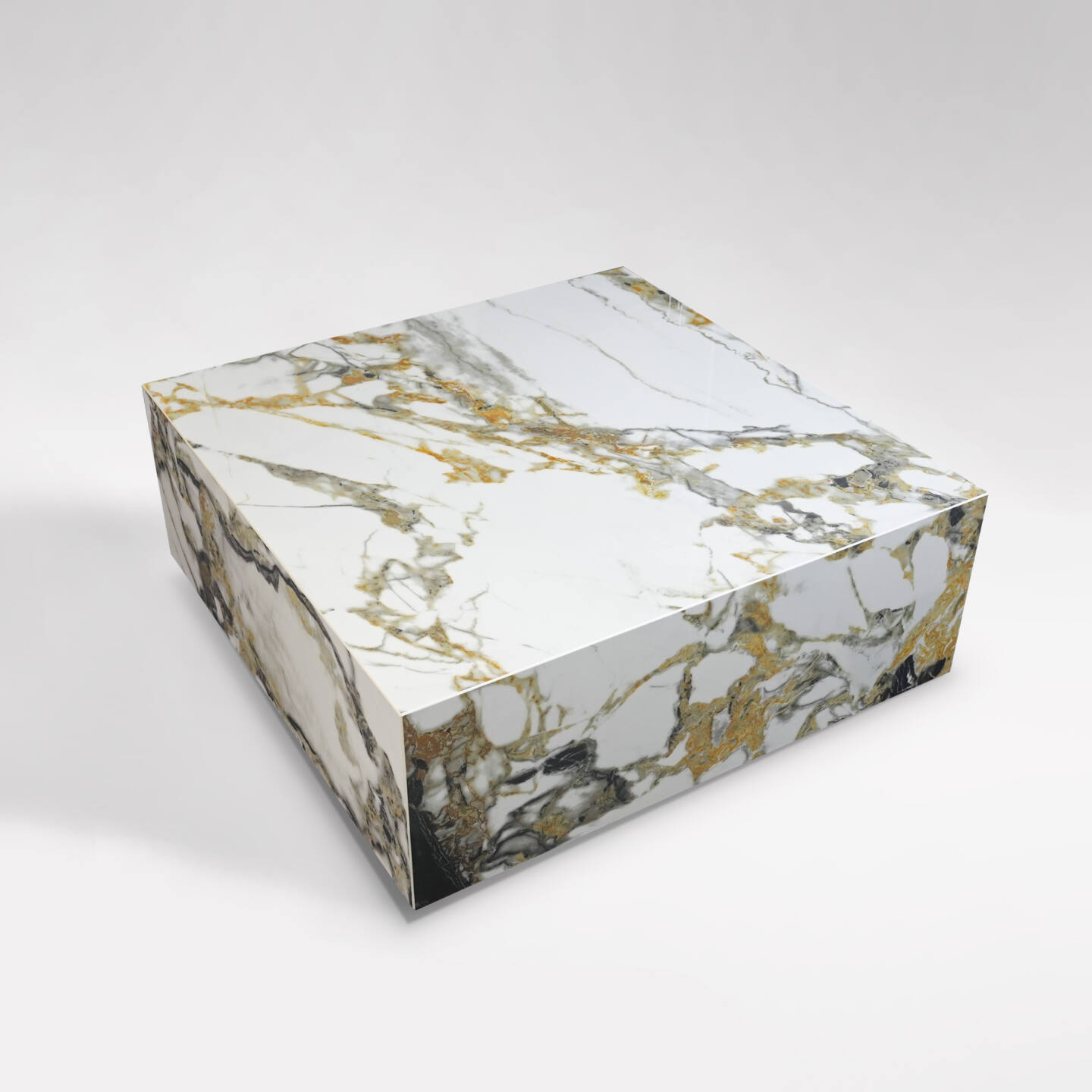 Tisch Franko Neyo aus Franko Keramik Gold Beauty 90×90