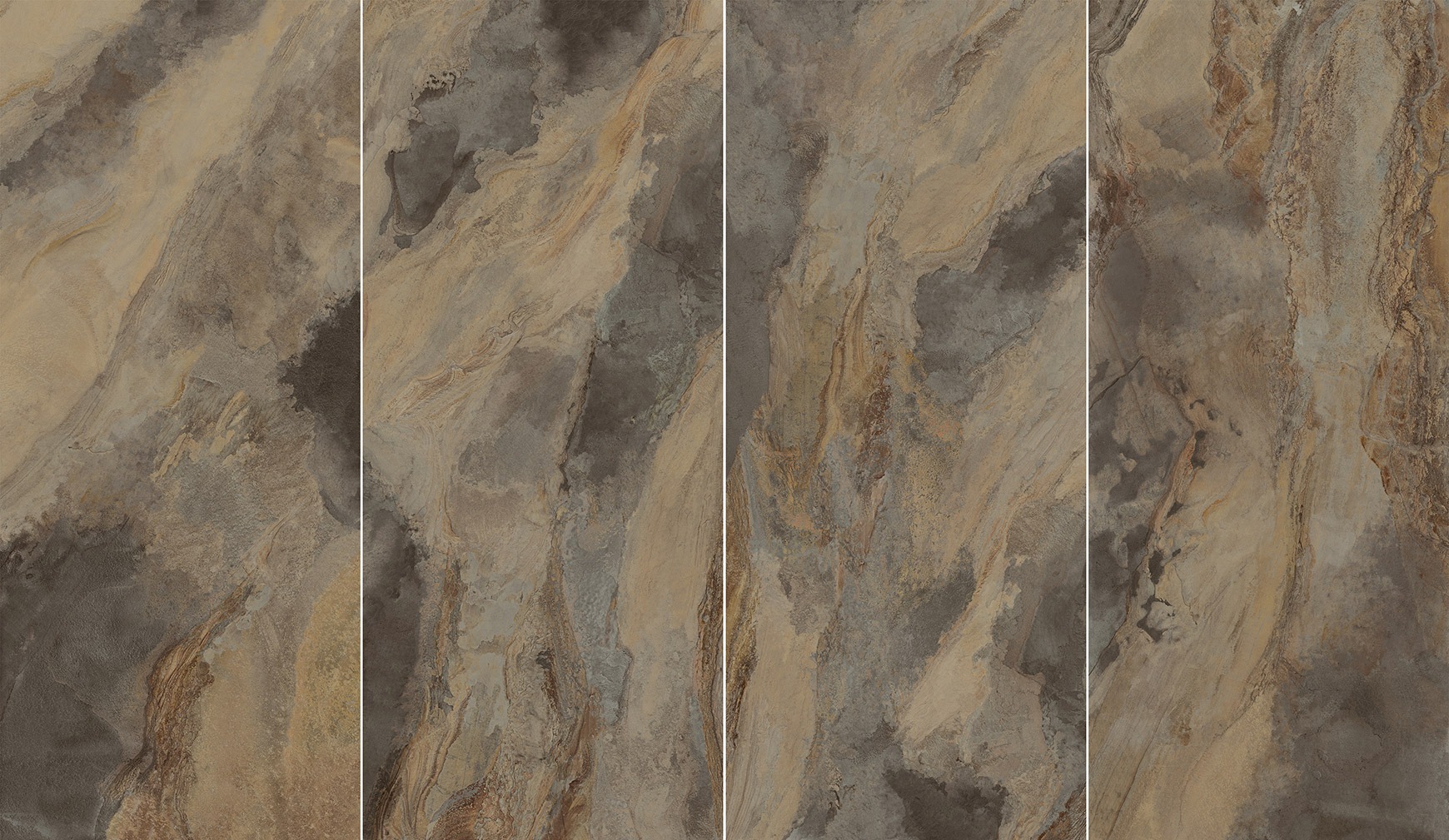 Großformatfliese Ava Deep Stone Natural 120x280cm 6 mm