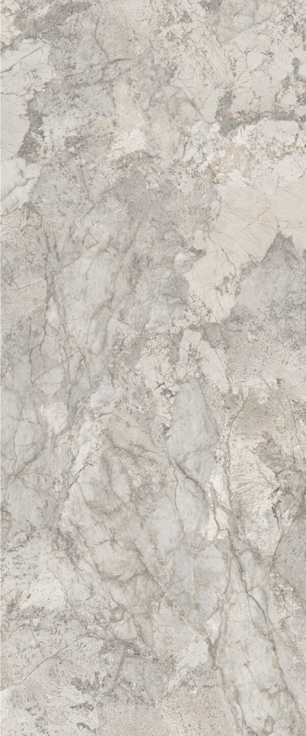 Großformatfliese Ava Gemstone Grey 120x280cm 6 mm