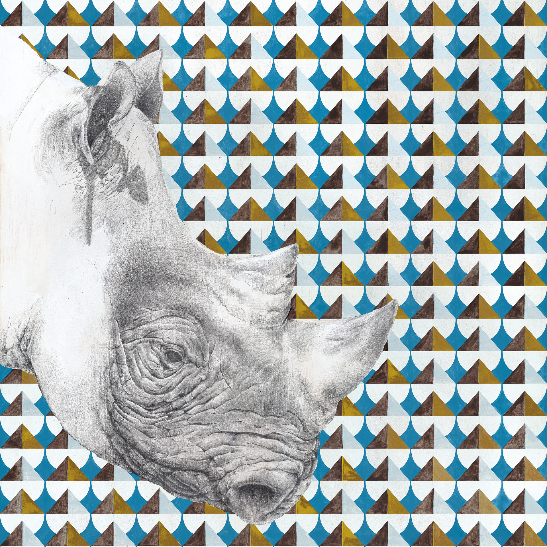 Großformatfliese Mirage Indomita Rhino 120x278cm 6 mm