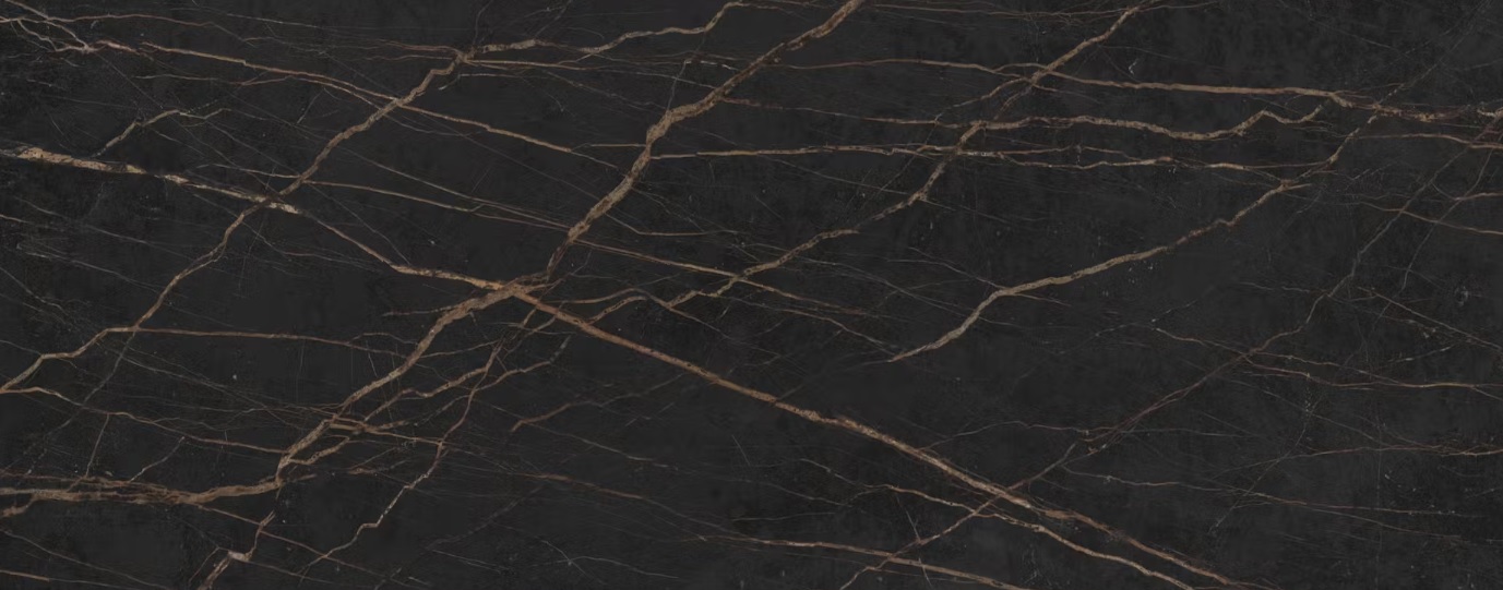 Küchenrückwand (Spritzschutz) aus Keramikplatte Dekton Laurent – matt