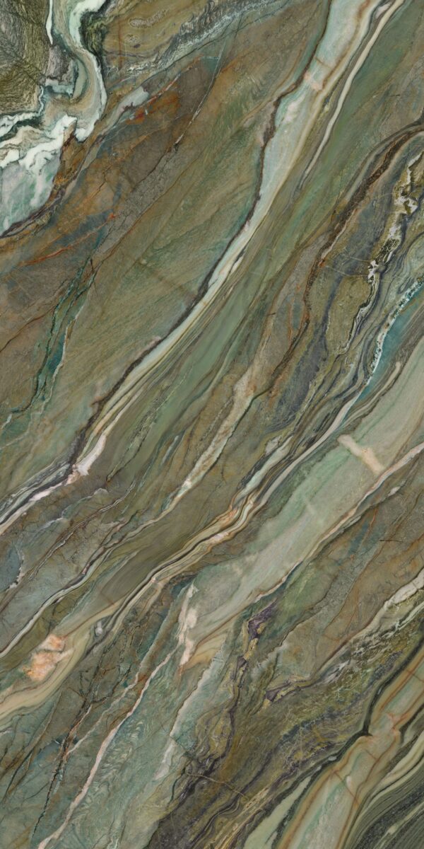 Großformatfliese Franko Mystic Green 320x160cm 6 mm