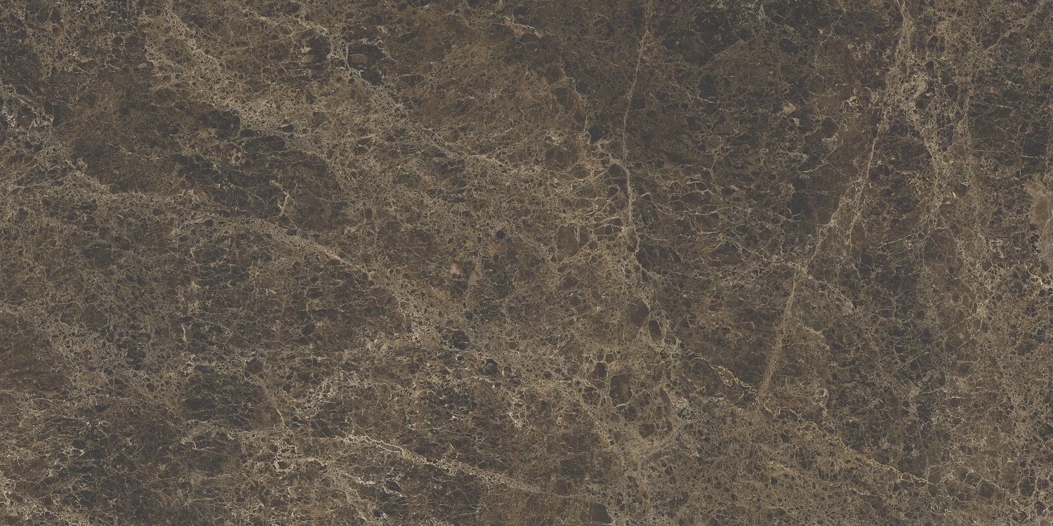 Küchenrückwand (Spritzschutz) aus Keramikplatte Laminam Emperador Extra – matt