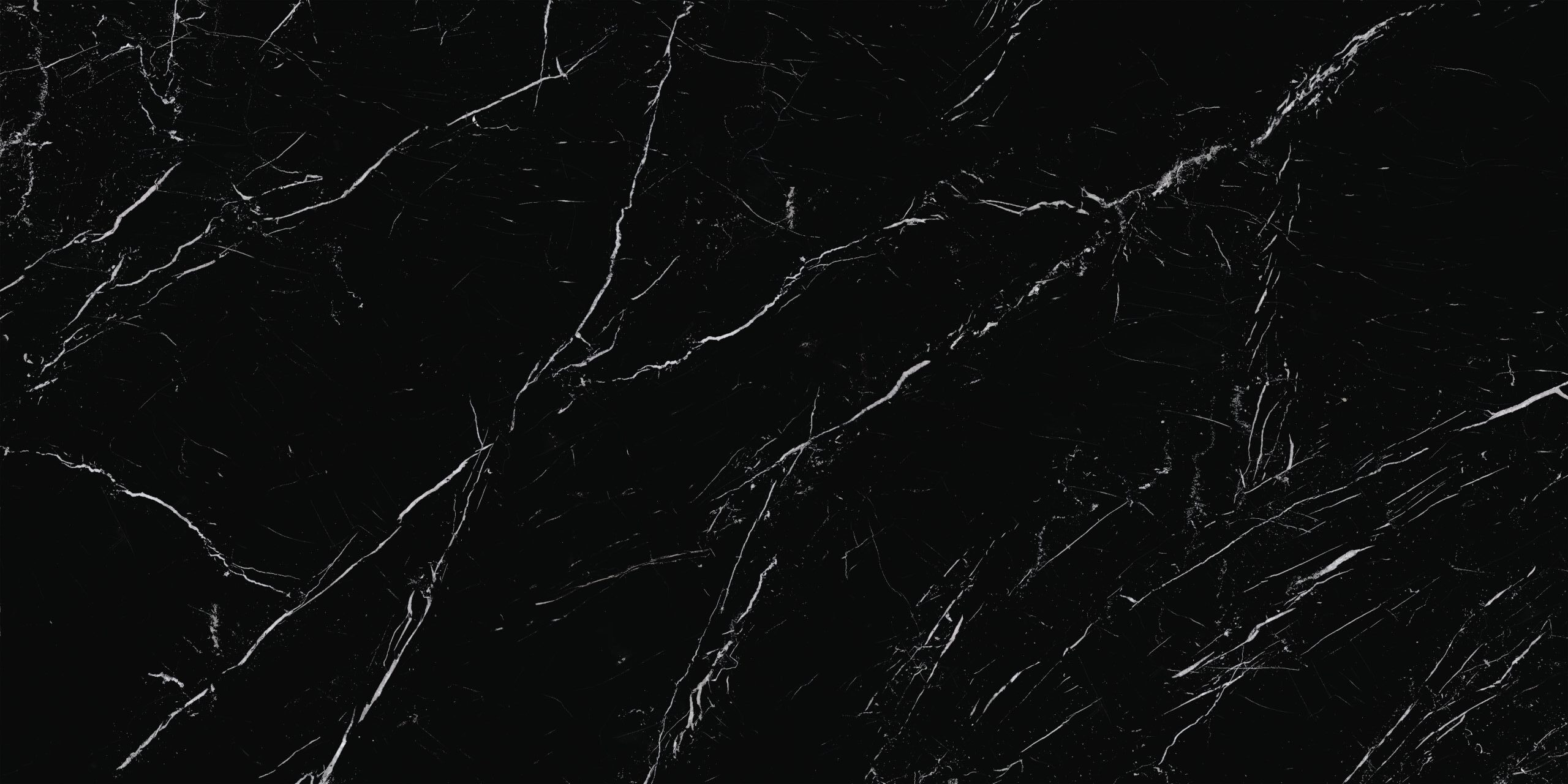 Großkeramikplatten 320 x 160 cm Franko Black Marquina für Arbeitsplatte und Verkleidung