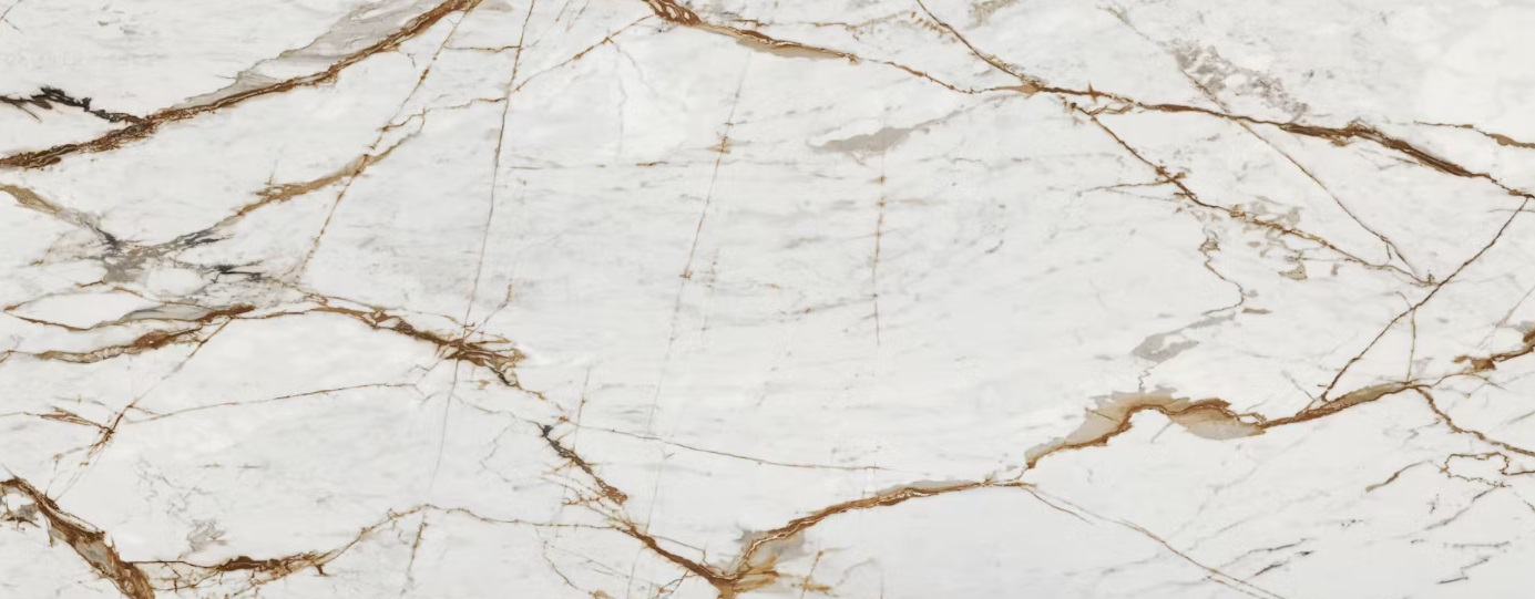 Küchenrückwand (Spritzschutz) aus Keramikplatte Dekton Awake – Poliert