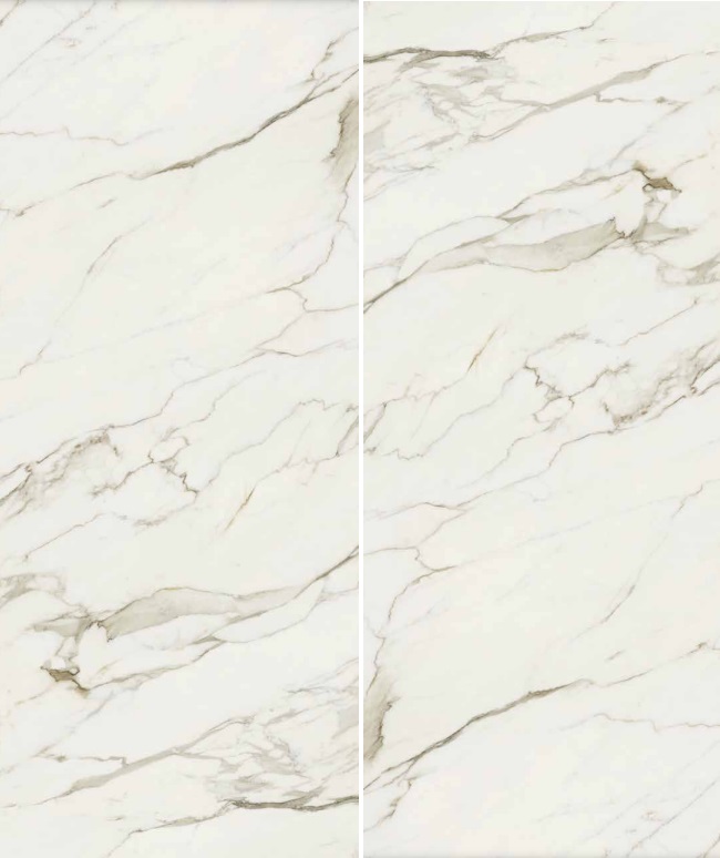 Großformatfliese Rondine Canova Calacatta Gold 120x280cm 6 mm