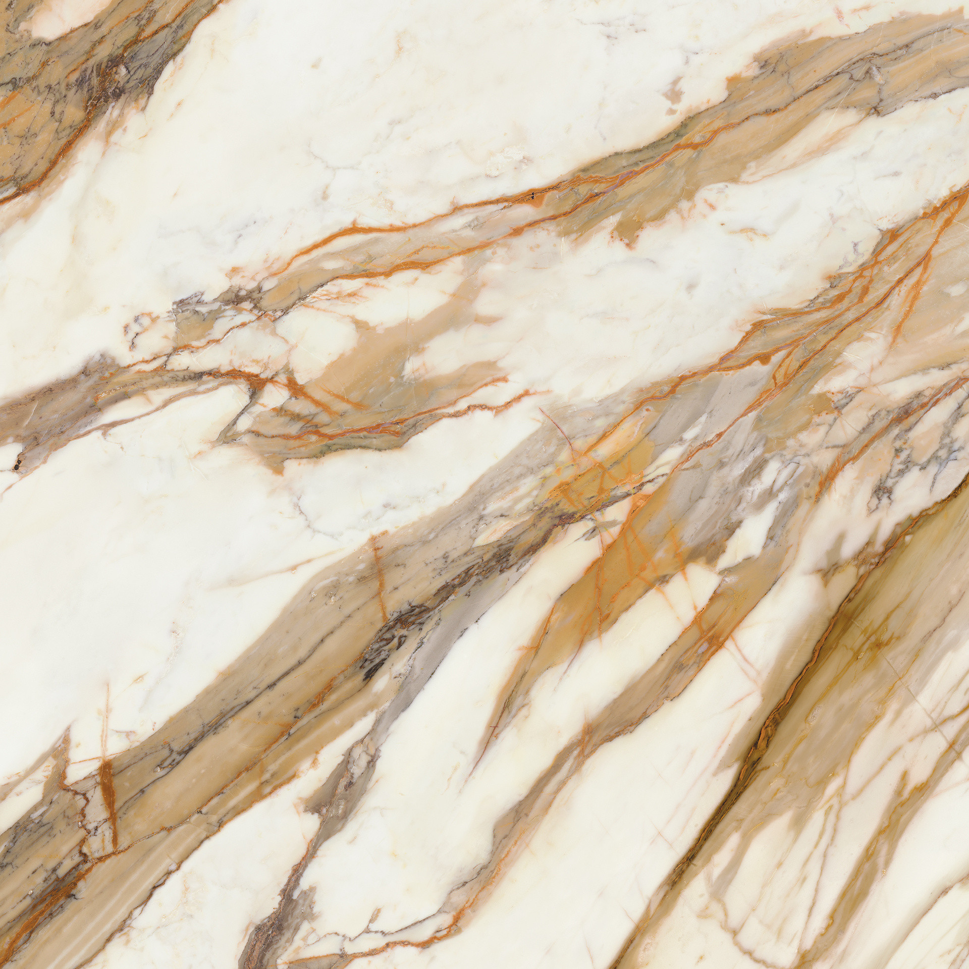 Großformatfliese Mirage Jolie JL03 Calacatta Vena Antica 120x278cm 6 mm