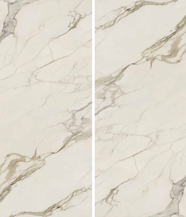 Großformatfliese Rondine Canova Calacatta Gold 120x280cm 6 mm