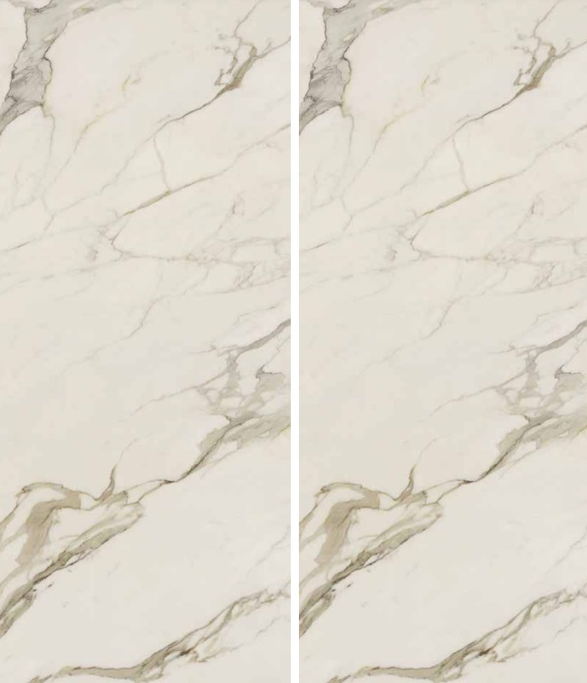 Großformatfliese Rondine Canova Calacatta Gold 120x280cm 6 mm